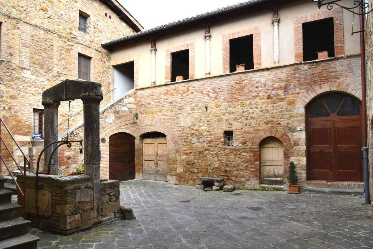 Apartamento Residenza Storica Il Pozzo San Quirico dʼOrcia Exterior foto